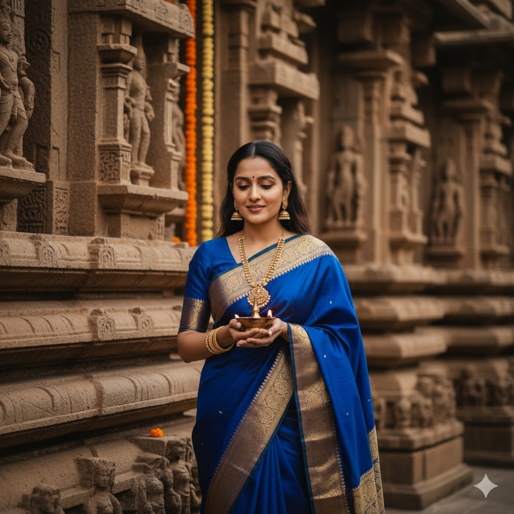 A girl in a vibrant dress dancing in a field of sunflowers
